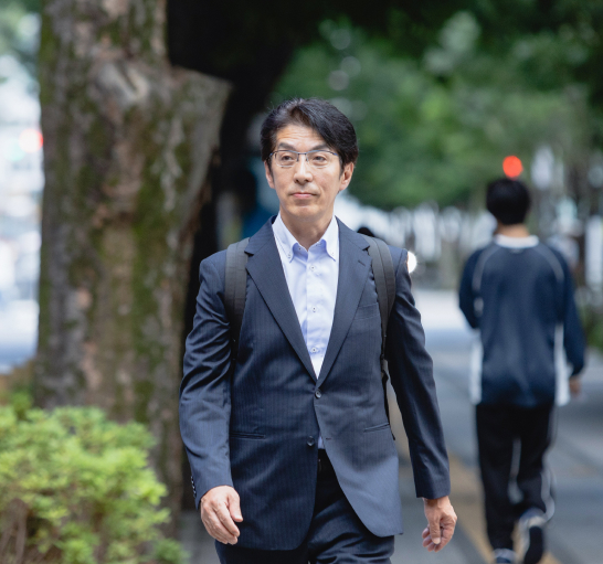 白石さん外勤中